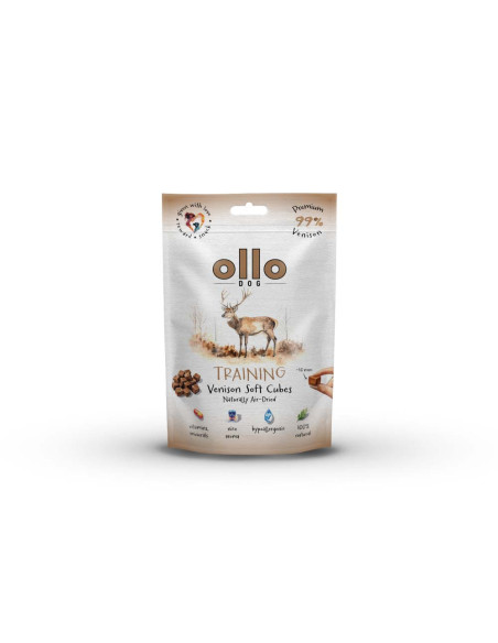 Ollo Air-dried Training Cubes - Jeleń 80g
