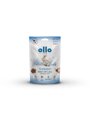 Ollo Air-dried Training Cubes - Królik 80g