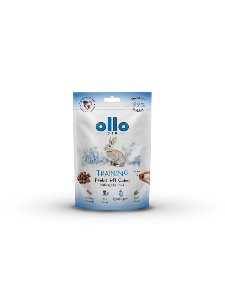 Ollo Air-dried Training Cubes - Królik 80g