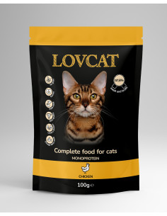 LOVCAT Pure Chicken - Kurczak 100g 2