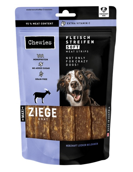 Chewies Meat Strips Soft Maxi Koza 150g