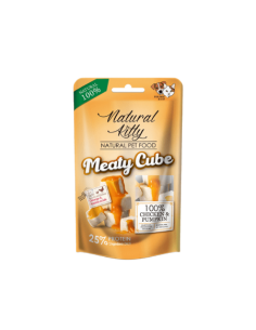 Natural Kitty Meaty Cube - Kurczak z dynią