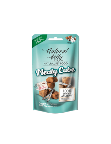 Natural Kitty Meaty Cube - Tuńczyk z anchois