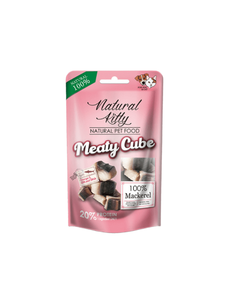Natural Kitty Meaty Cube - Makrela