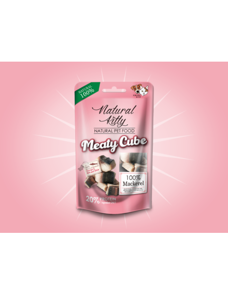 Natural Kitty Meaty Cube - Makrela