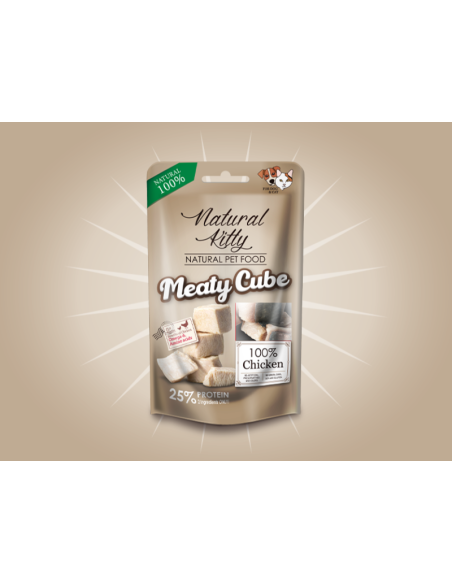 Natural Kitty Meaty Cube - Kurczak
