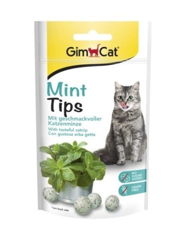 GimCat Mint Tips - przysmak z kocimiętką 40g