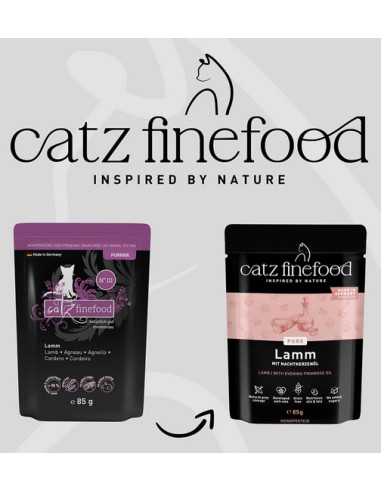Catz Finefood Pure Purrrr N.111 Jagnięcina 85g