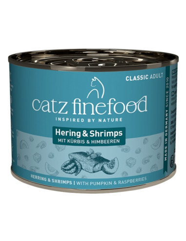Catz Finefood Classic N.13 Śledź i krewetki 200g