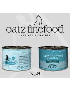 Catz Finefood Classic N.13 Śledź i krewetki 200g 2