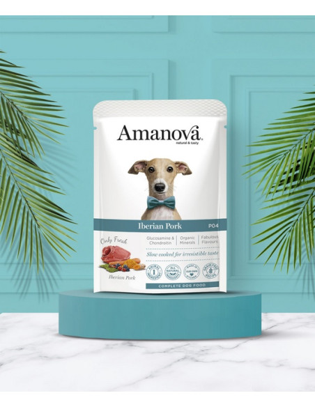 Amanova Dog Adult Iberian Pork - Wieprzowina saszetka 300g