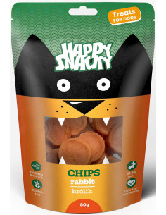 HAPPY SNACKY Talarki z królika 80g