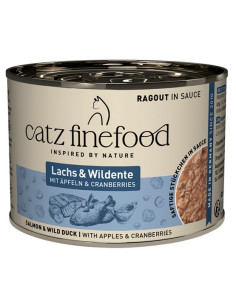 Catz Finefood Ragout in Sauce N.605 Łosoś i Dzika Kaczka...