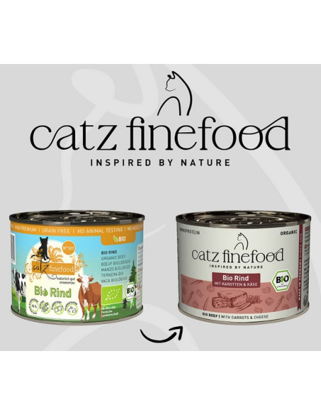 Catz Finefood Organic Bio N.507 Wołowina 200g