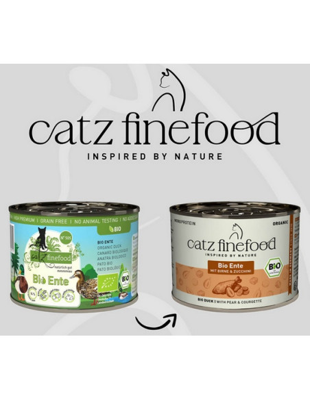 Catz Finefood Bio N.505 Kaczka 200g