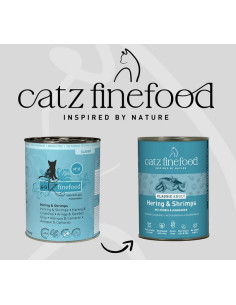 Catz Finefood Classic N.13 Śledź i krewetki 400g 2