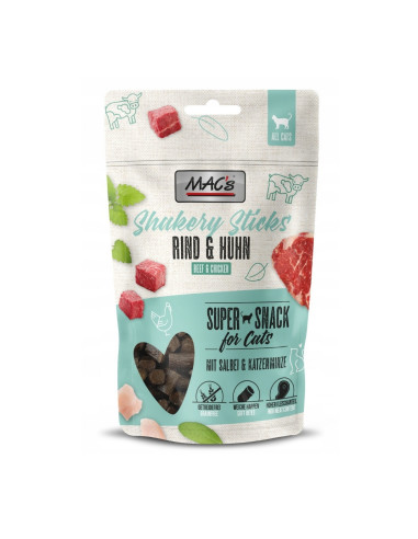 Mac's Shakery Sticks Wołowina i Kurczak 50g