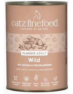 Catz Finefood Classic N.09 Dziczyzna 400g 2