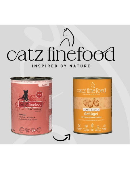 Catz Finefood Classic N.03 Drób 400g