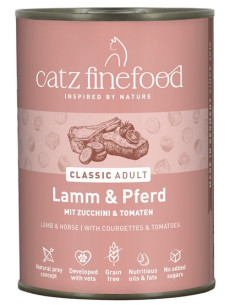 Catz Finefood Classic N.19 Jagnięcina i konina 400g