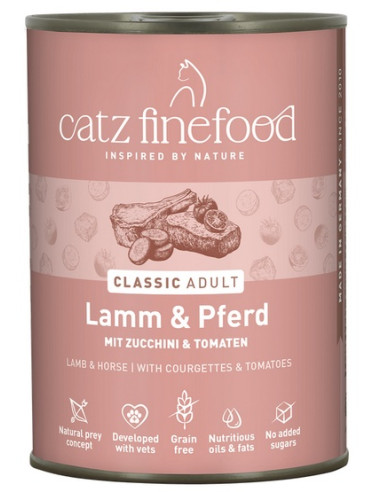 Catz Finefood Classic N.19 Jagnięcina i konina...