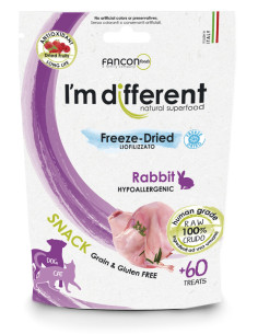 I'm different Freeze-Dried Snack - Królik 30g