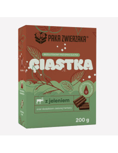 Paka Zwierzaka - Jeleń z zieloną herbatą 200g