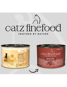 Catz Finefood Classic N.07 Wołowina i cielęcina 200g 2