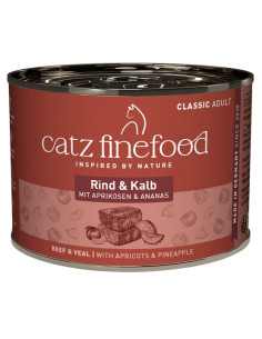 Catz Finefood Classic N.07 Wołowina i cielęcina 200g