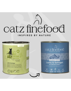 Catz Finefood Classic N.05 Łosoś i drób 800g 2