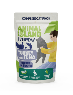 Animal Island Everyday -  Indyk i tuńczyk w sosie 85g