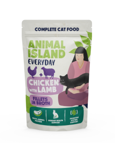 Animal Island Everyday - Kurczak i jagnięcina w sosie 85g