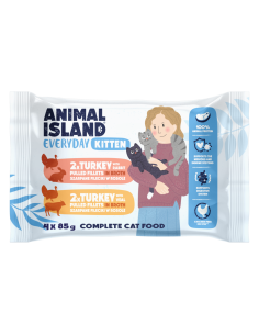 Animal Island Everyday Kitten 4 pack - Indyk i królik...