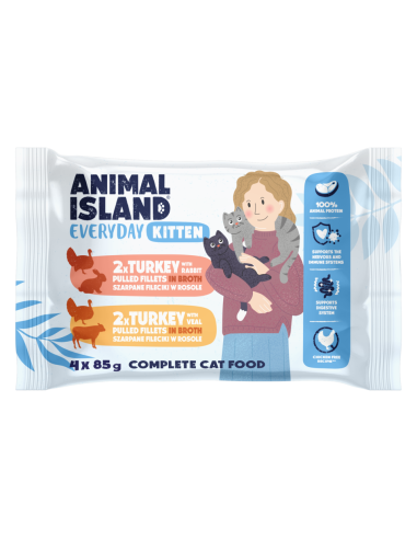 Animal Island Everyday Kitten 4 pack - Indyk i...
