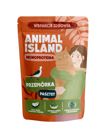 Animal Island Monoproteina Przepiórka 100g