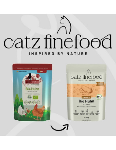 Catz Finefood Bio N.503 Kurczak 85g