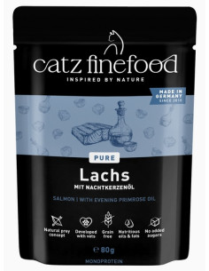 Catz Finefood Pure (Purrrr N.105) Łosoś 80g