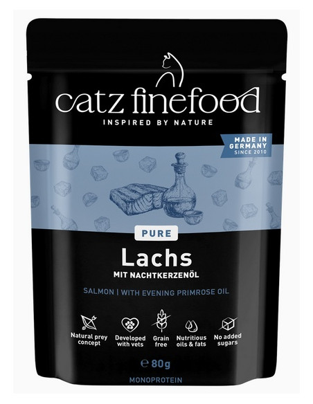 Catz Finefood Pure (Purrrr N.105) Łosoś 80g