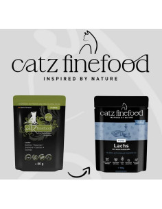 Catz Finefood Pure (Purrrr N.105) Łosoś 80g 2