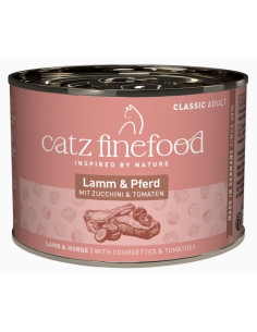Catz Finefood Classic N.19 Jagnięcina i konina 200g