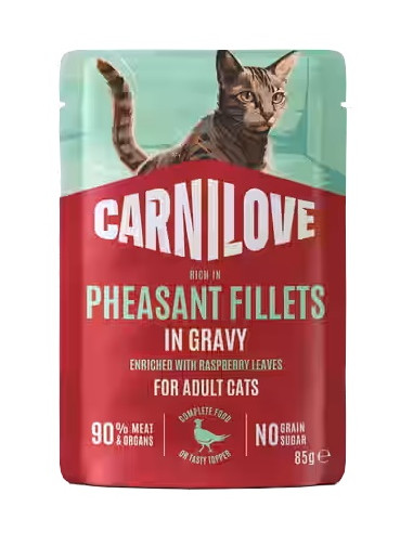 Carnilove Cat Gravy Pheasant - Bażant w sosie 85g