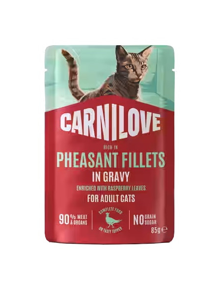 Carnilove Cat Gravy Pheasant - Bażant w sosie 85g