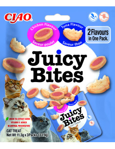 Inaba Wilgotne przysmaki Juicy Bites - Tuńczyk i kurczak
