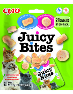 Inaba Wilgotne przysmaki Juicy Bites - Bulion i kalmary