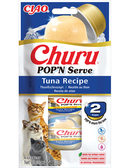 Inaba Churu Pop’n Serve - Tuna 2x35g