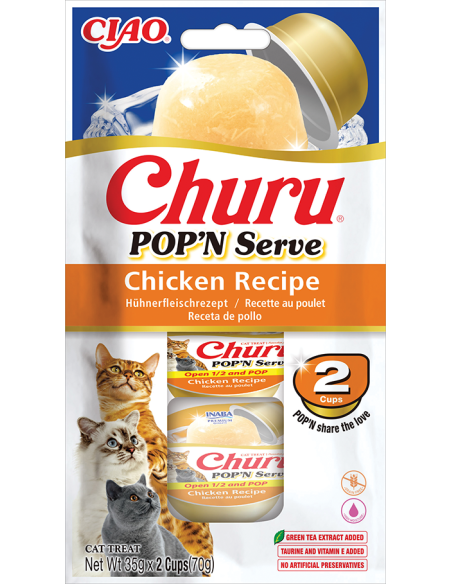 Inaba Churu Pop’n Serve - Chicken 2x35g