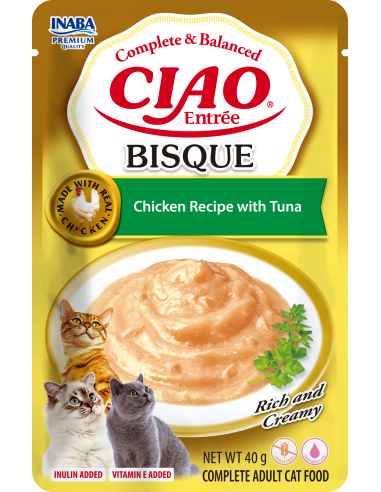 Inaba Cat Ciao Entrée Bisque - Chicken Recipe...