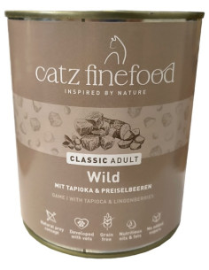 Catz Finefood Classic N.09 Dziczyzna 800g