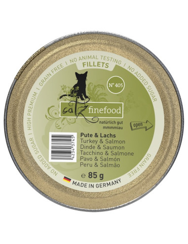 Catz Finefood Filety N.405 Indyk Kurczak Łosoś...