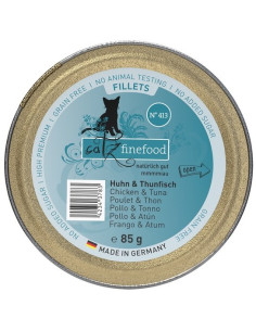 Catz Finefood Filety N. 413 Kurczak Tuńczyk tacka 85g